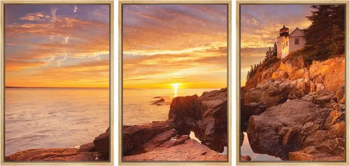 Miniatura 83 de wall26 Lienzo enmarcado para pared, juego de arte de noche estrellada sobre montañas, cielo nocturno tranquilo, naturaleza, desierto, fotografía