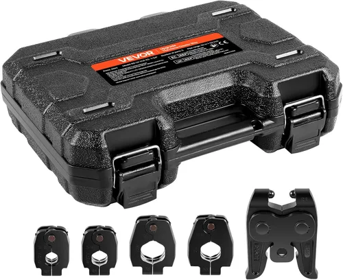 Miniatura 19 de VEVOR Mandíbula ProPress de 1/2" para herramientas de prensa de serie compacta, mandíbula de prensado de acero endurecido 52 HRC - Compatible