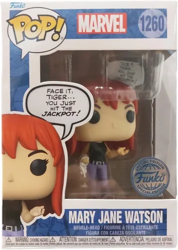 Miniatura 2 de Funko - Spider-Man - Figura de vinilo de Mary Jane Watson Pop! - Exclusivo EE