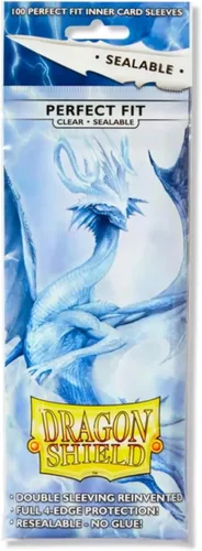 Miniatura 4 de Dragon Shield - Juego de 2 fundas para tarjetas de tamaño estándar transparentes de 100 unidades, paquete individual Ajuste perfecto X2