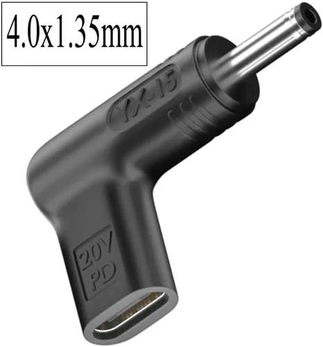 Miniatura 2 de Adaptador PD USB C a CC 4.0X 0.053 in, 100W PD Tipo C Adaptador DC 19V 20V, Tipo USB C a 0.157 x 0.053 in, compatible con Asus Laptop Series