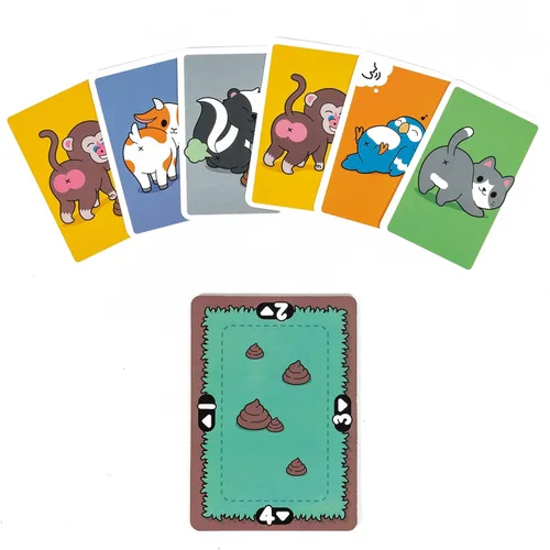 Miniatura 7 de Professor PUZZLE Puede contener traseros - Carrera para reaccionar en este juego de cartas de ritmo rápido de emparejar traseros!