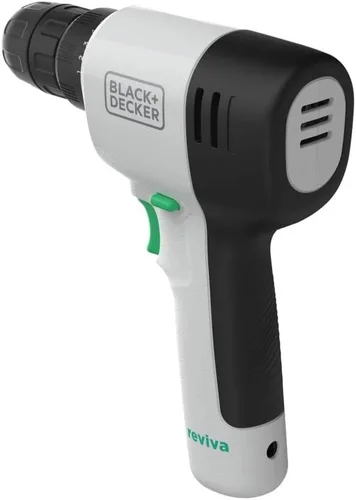Miniatura 6 de BLACK+DECKER Reviva - Taladro inalámbrico de 12 V, par de 230 libras, hecho de material reciclado (REVCDD12C)