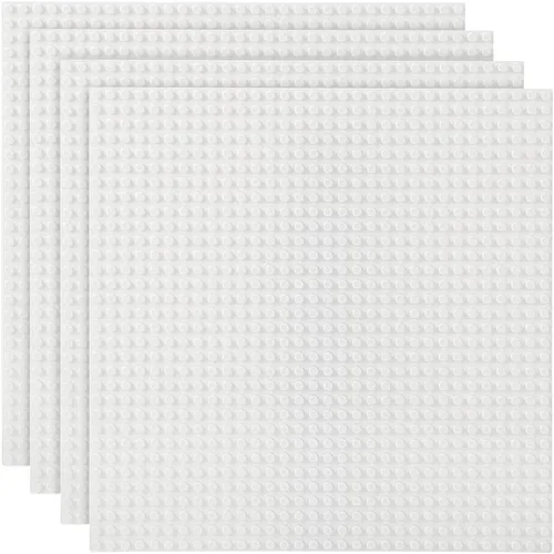 Miniatura 20 de Lekebaby Base de construcción clásica para ladrillos de construcción, 100% compatible con las principales marcas: placa base de 10 x 10 pulgadas