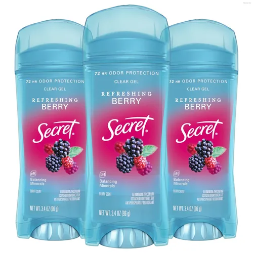 Miniatura 10 de Secret Desodorante antitranspirante fresco para mujer, protección transpirable contra el sudor y el olor durante 72 horas, frescura instantánea