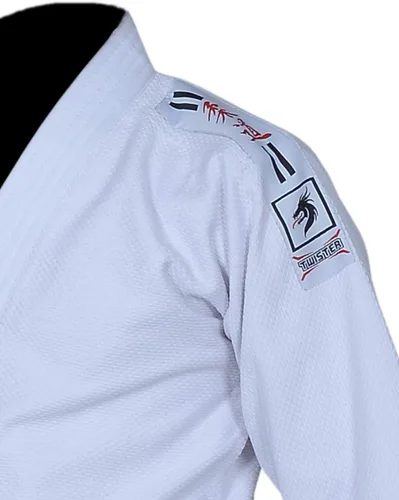 Miniatura 4 de Judo Gi Black Tiger Uniforme de judo para adultos y niños Kimono de judo de tela de algodón de 15.87 oz con cinturón gratis
