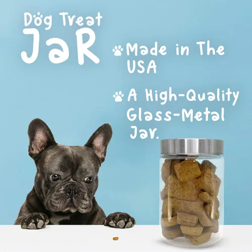 Miniatura 5 de Heritage Pewter Basset Hound Good Dog Treat Jar – Tarro de golosinas de 34 onzas con tapa hermética a rosca Regalo para propietarios de Basset