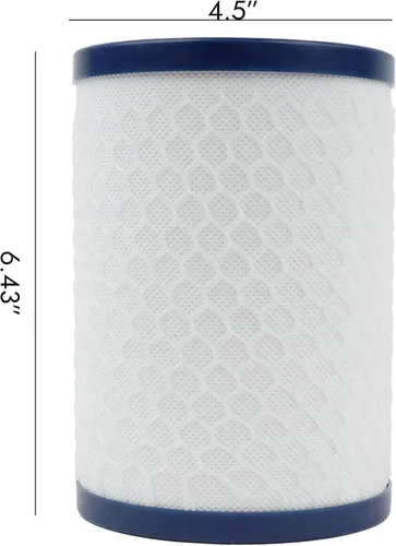Miniatura 3 de Neo-Pure Filtro de repuesto de bloque de carbono CB6, cartucho compatible con sistemas de filtración de agua seleccionados, compatible con Hydronix