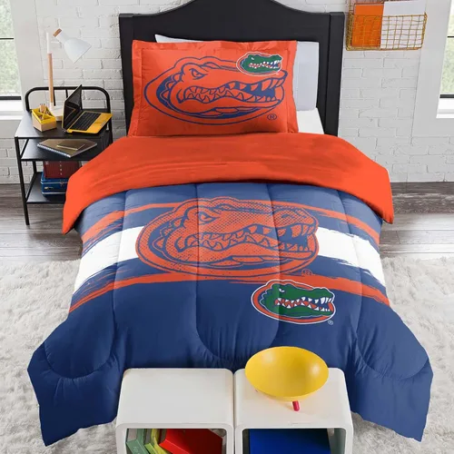 Juego de edredón Florida Gators – Ropa de cama Gators para dormitorios, habitaciones de invitados, RVs, portones traseros y decoración para el día