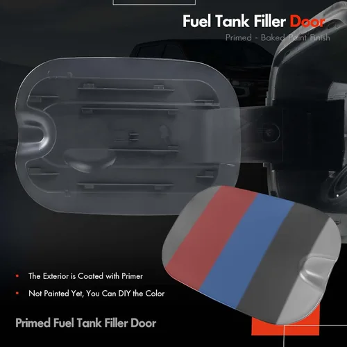 Miniatura 6 de 84736200 Tapa de la Puerta del Tapón de Llenado del Tanque de Combustible para Chevy Silverado 2500 3500 HD Para GMC Sierra 2500 3500 HD 2019-2025