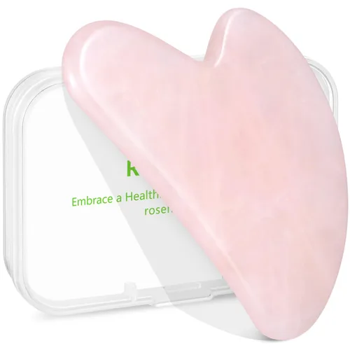 rosenice Gua Sha Herramientas faciales Guasha Herramienta Gua Sha Jade Piedra para el cuidado de la piel facial Cuerpo Acupuntura Alivia las