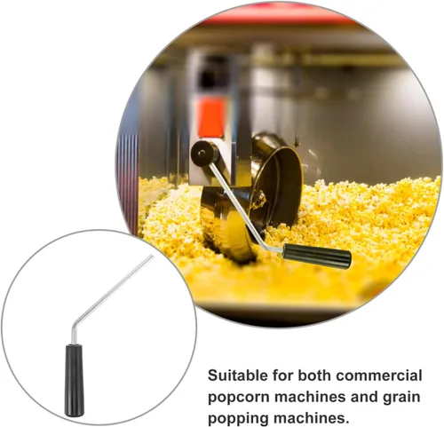 Miniatura 3 de PRETYZOOM Accesorios de mango de olla para máquinas comerciales de palomitas de maíz piezas de repuesto con mango de hervidor de agua, tapa superior