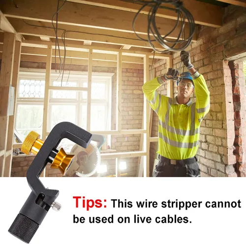 Miniatura 5 de 8-28.6MM Pelacables de Cable - Cuchillo de Pelar Cables de Fibra Blindada FTTH, Cortador Radial, Herramientas de Ranura para Pelar Fundas de Cables