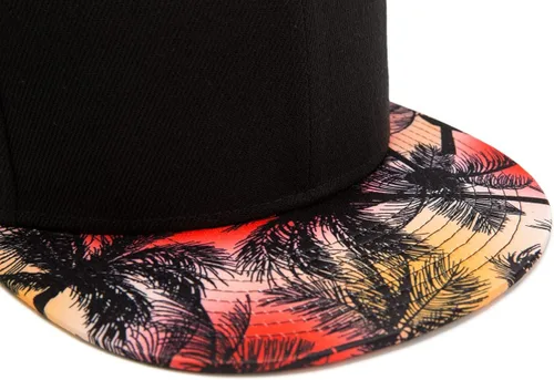 Miniatura 2 de Quanhaigou - Gorra con visera para hombre y mujer, estilo Hip Hop, con visera plana colorida, gorra de béisbol ajustable para adolescentes Coco Rojo