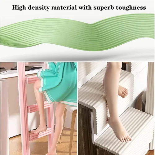 Miniatura 5 de Almohadillas para escalera de litera, cubierta autoadhesiva para escalera de litera, acolchado de espuma para escalón de litera, almohadillas