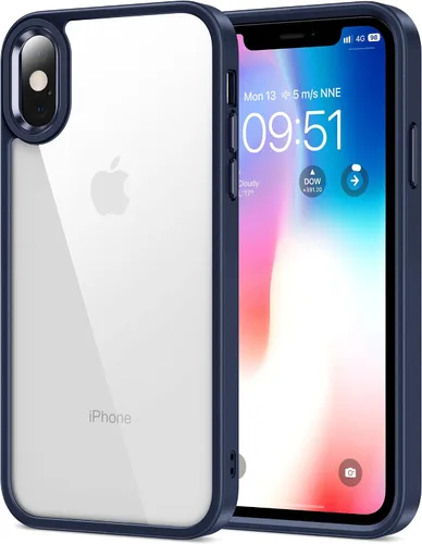 Miniatura 153 de HOOMIL Funda para iPhone 7 Plus/iPhone 8 Plus de 5.5 pulgadas, no amarillea, protección contra caídas, cubierta trasera dura transparente
