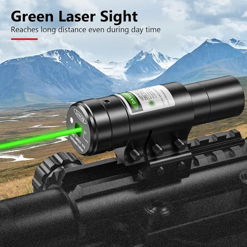 Miniatura 6 de MidTen Riflescope Combo 4-12x50EG Óptica Doble Iluminada & IIIA/2MW Laser Sight & 4 Retícula holográfica Rojo/Verde Punto Mira y 0.787 in Montaje