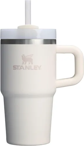 Miniatura 166 de Stanley Quencher H2.0 - Vaso de acero inoxidable con asa, pajilla y tapa FlowState giratoria de 3 posiciones; aislamiento térmico, sin BPA; apto