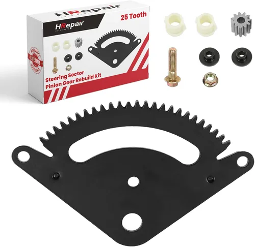 Miniatura 8 de Flip Manufacturing - Kit de piñón y piñón para John Deere LA Series – 19 dientes LA120, LA125, LA130, LA135, LA140, LA145, LA150 Reemplazo