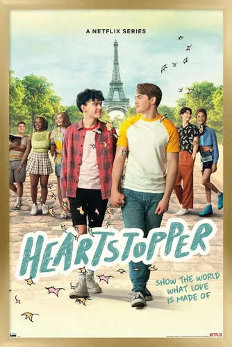 Miniatura 14 de Trends International Netflix Heartstopper: Season 2 - Póster de pared de una hoja, 22.4 pulgadas de largo x 14.7 pulgadas, versión enmarcada