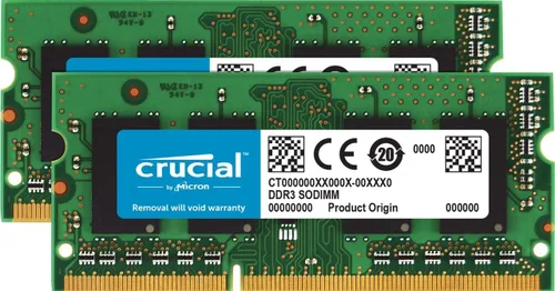 Miniatura 2 de Módulo de memoria portátil Crucial CT51264BF160B, 4 GB, DDR3 simple, 1600 MT/s (PC3–12800) CL11 SODIMM 204-Pin, 1.35 V/1.5 V