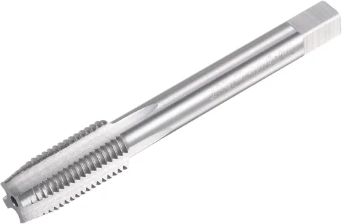 Miniatura 7 de uxcell Macho de roscar para fresado de roscas 1/2"-20 UNF, máquina de mano izquierda HSS (acero de alta velocidad) 6542 sin recubrimiento 4 flautas