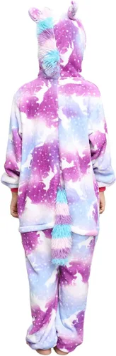 Miniatura 69 de Mameluco de unicornio para pijamas de animales, cosplay, disfraz unisex de Halloween