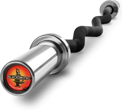 XMARK TEXAS STAR - Juego de pesas olímpicas con revestimiento de goma con barra de pesas XMARK BLACKSMITH, juego de pesas para pesas, pesas