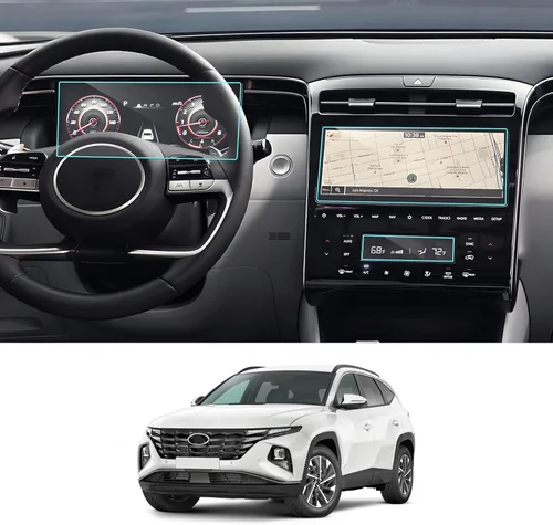 Miniatura 13 de LUWU Tucson - Protector de pantalla para Hyundai Tucson 2022 2023 2024 (SE/SEL/azul) 8 pulgadas 2024 Hyundai Tucson Accesorios 2024 Tucson pantalla