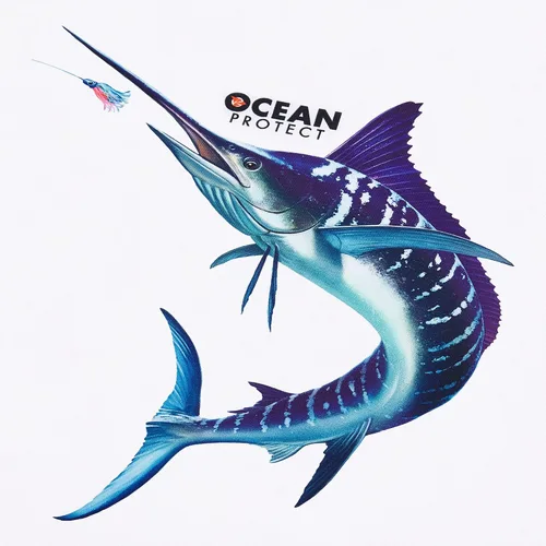 Miniatura 3 de Rodeel Marlin - Camiseta de pesca prémium con protección solar UPF +50, transpirable, manga larga para hombre