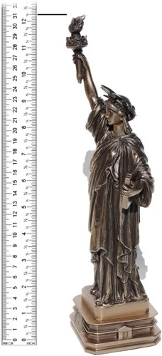 Miniatura 6 de Figura de escultura de bronce fundido en frío de 12.38 pulgadas