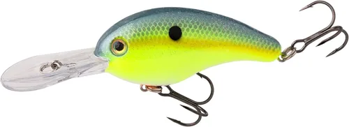 Miniatura 3 de Strike King Pro Model 5XD Señuelo de pesca, crankbait de buceo profundo, pico curvado único, cámaras de sonajero flotantes, 5/8 onzas, inmersiones a