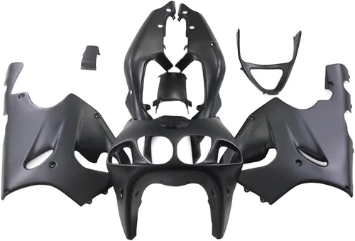 Miniatura 10 de Kit de carenado de inyección negro brillante para motocicleta Kawasaki Ninja ZX7R 1996-2003 1996 1997 1998 1999 2000 2001 2002 2003 ZX-7R ABS