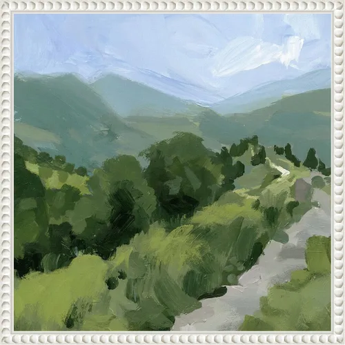 Miniatura 15 de Amanti Art Lienzo enmarcado para pared, 30 x 30 pulgadas, camino forrado de árbol I por Victoria Barnes, lienzo enmarcado para pared, obras de arte