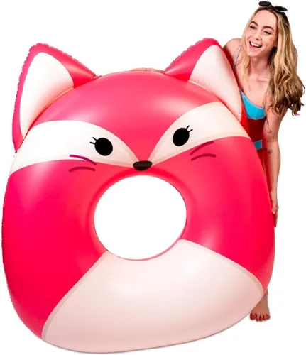 BigMouth x Squishmallows - Flotador inflable original para piscina, tubo de natación para adultos y niños, suministros para fiestas en la piscina y