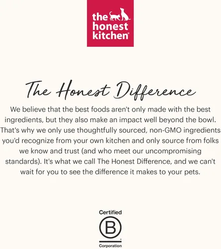 Miniatura 7 de The Honest Kitchen Whole Food Clusters Alimento Seco para Perros de Grano Entero con Carne de Res y Avena, Bolsa de 1 lb (Paquete de 2)
