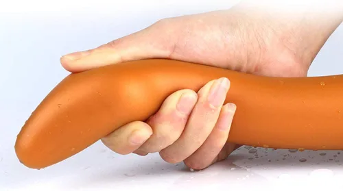 Miniatura 4 de Tapón anal de silicona líquida súper largo con ventosa fuerte, tapones anales impermeables, kit de entrenamiento anal para estimulación de masaje