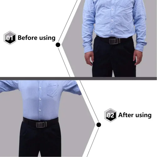 Miniatura 2 de Camisa para hombre con abrazaderas de bloqueo antideslizantes, L