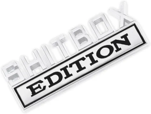 Miniatura 9 de Emblema Edición Caja de Basura, Adhesivo de Letra 3D, Emblema de Exterior para Coche, Adhesivo de Emblema 3D, Adhesivo de Guardabarros 3D para Coche
