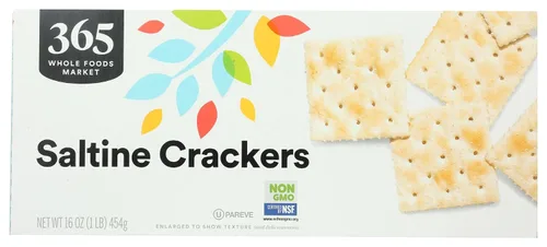Miniatura 6 de 365 by Whole Foods Market, Galletas saladas tipo Saltine, 16 onzas