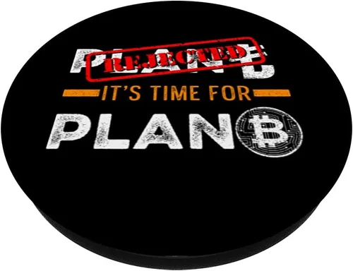 Miniatura 2 de Plan B Cryptocoin BTC Blockchain Lira turca Dinero Moneda PopSockets PopGrip: Agarre intercambiable para teléfonos y tabletas