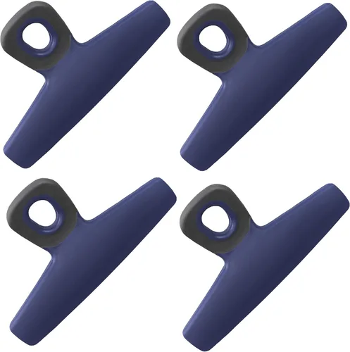 Miniatura 17 de COOK WITH COLOR Clips para alimentos – Clips anchos y resistentes, clips grandes para bolsas para almacenamiento de alimentos con agarre hermético