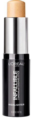 Miniatura 5 de L'Oreal Paris Infallible Stobe Highlight Stick 502 Gold Is Cold 0.32 oz