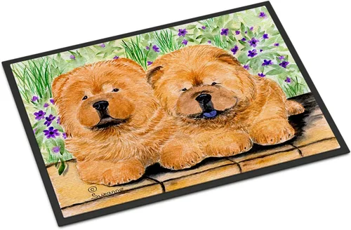 Miniatura 336 de Caroline's Treasures SS8220MAT - Felpudo afgano de 18 x 27 pulgadas, para interiores y exteriores, para entrada, antideslizante, lavable, de pelo