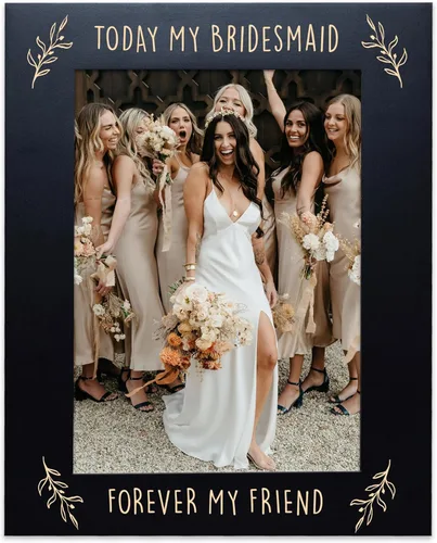 Miniatura 9 de XJF Marco de fotos grabado para papá - Papá de todos los paseos que hemos tomado juntos, este es mi favorito, regalos de boda para el padre