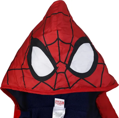Miniatura 9 de Marvel Spider-Man - Chaleco con cremallera para niños, camiseta de manga larga y conjunto deportivo para niños pequeños y grandes - AzulRojo