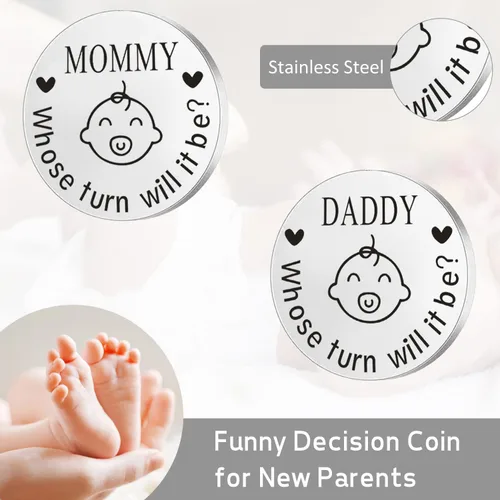 Miniatura 5 de Set de Regalo para Nuevos Padres Est 2026 Regalos de Anuncio de Embarazo para Parejas - Canasta de Primera Vez para Nueva Mamá para Baby Shower