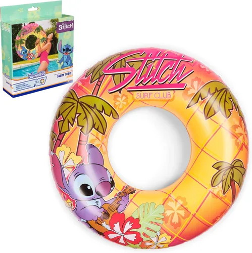 Miniatura 10 de SwimWays Stitch Suntanner Flotador de piscina, flotadores inflables de piscina y juguetes de piscina para niños, accesorios de piscina y artículos
