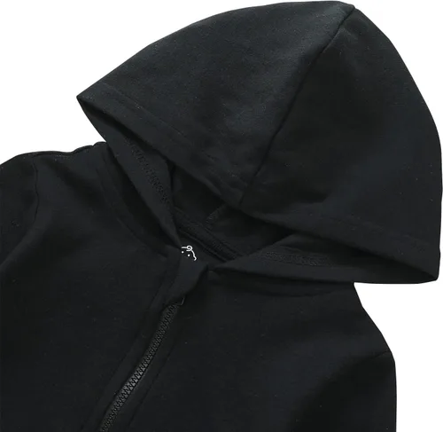 Miniatura 2 de ROMPERINBOX Sudadera con capucha para bebé y niña, con cremallera completa, ligera, delgada, abrigo, sudaderas de 0 a 24 meses