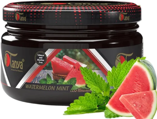 Sabores de Shisha Hookah 100% libre de nicotina y tabaco, mezcla de frutas, sabores orgánicos de shisha, 50g, deliciosos sabores de frutas (Sandía